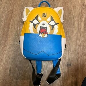 Loungefly Funko Aggretsuko Mini Backpack Bookbag Target Sanrio Cute Travel